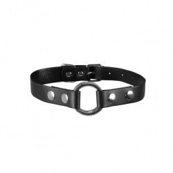 Ring gag doppio bdsm nero Ring gag doppio bdsm nero