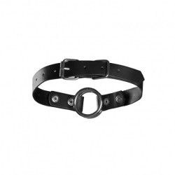 Ring gag doppio bdsm nero Ring gag doppio bdsm nero