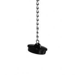 Gag bocca aperta BDSM con tappo nero Gag bocca aperta BDSM con tappo nero
