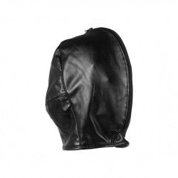 Maschera BDSM con cerniera Zip-up nera Maschera BDSM con cerniera Zip-up nera