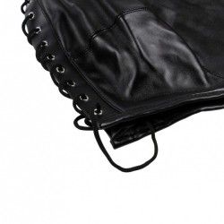 Maschera BDSM con cerniera Zip-up nera Maschera BDSM con cerniera Zip-up nera