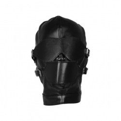 Maschera BDSM con morso Breathable Ball nera Maschera BDSM con morso Breathable Ball nera
