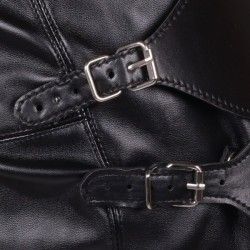 Maschera BDSM con morso Breathable Ball nera Maschera BDSM con morso Breathable Ball nera