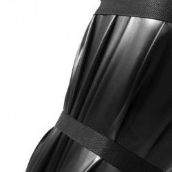 Sacco corpo costrittivo con cinghie nero Sacco corpo costrittivo con cinghie nero
