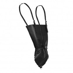 Costrittivo braccia bondage Zip-up nero Costrittivo braccia bondage Zip-up nero