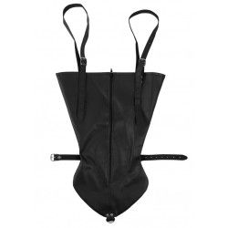 Costrittivo braccia bondage Zip-up nero Costrittivo braccia bondage Zip-up nero