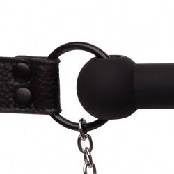 Bavaglio in silicone BDSM con pinze capezzoli Bavaglio in silicone BDSM con pinze capezzoli