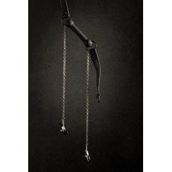 Bavaglio in silicone BDSM con pinze capezzoli Bavaglio in silicone BDSM con pinze capezzoli