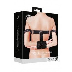 Costrittivo BDSM braccia regolabile nero Costrittivo BDSM braccia regolabile nero