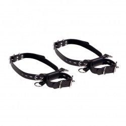 Set costrittivo BDSM gambe in ginocchio nero Set costrittivo BDSM gambe in ginocchio nero