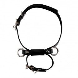 Set costrittivo BDSM gambe in ginocchio nero Set costrittivo BDSM gambe in ginocchio nero