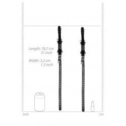 Set costrittivo BDSM gambe in ginocchio nero Set costrittivo BDSM gambe in ginocchio nero