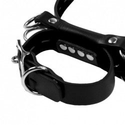 Set costrittivo BDSM gambe in ginocchio nero Set costrittivo BDSM gambe in ginocchio nero