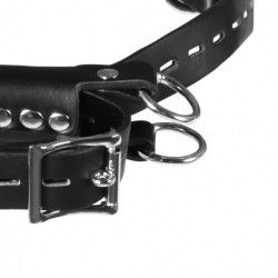 Set costrittivo BDSM gambe in ginocchio nero Set costrittivo BDSM gambe in ginocchio nero