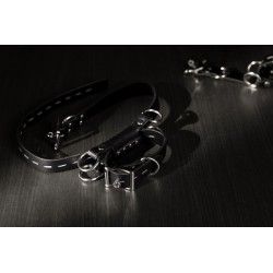 Set costrittivo BDSM gambe in ginocchio nero Set costrittivo BDSM gambe in ginocchio nero