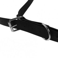 Cosciere bdsm e supporto collo nere Cosciere bdsm e supporto collo nere