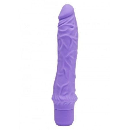 Dildo Vibrante realistico large 25 cm viola