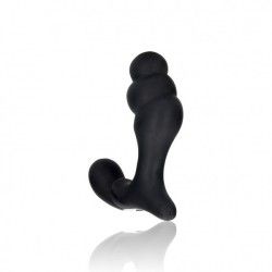 Vibratore prostata spirale nero e telecomando Vibratore prostata spirale nero e telecomando