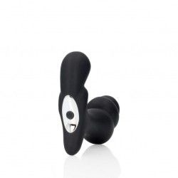 Vibratore prostatico spirale nero telecomando Vibratore prostatico spirale nero telecomando