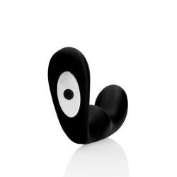 Vibratore prostata Pointed nero e telecomando Vibratore prostata Pointed nero e telecomando