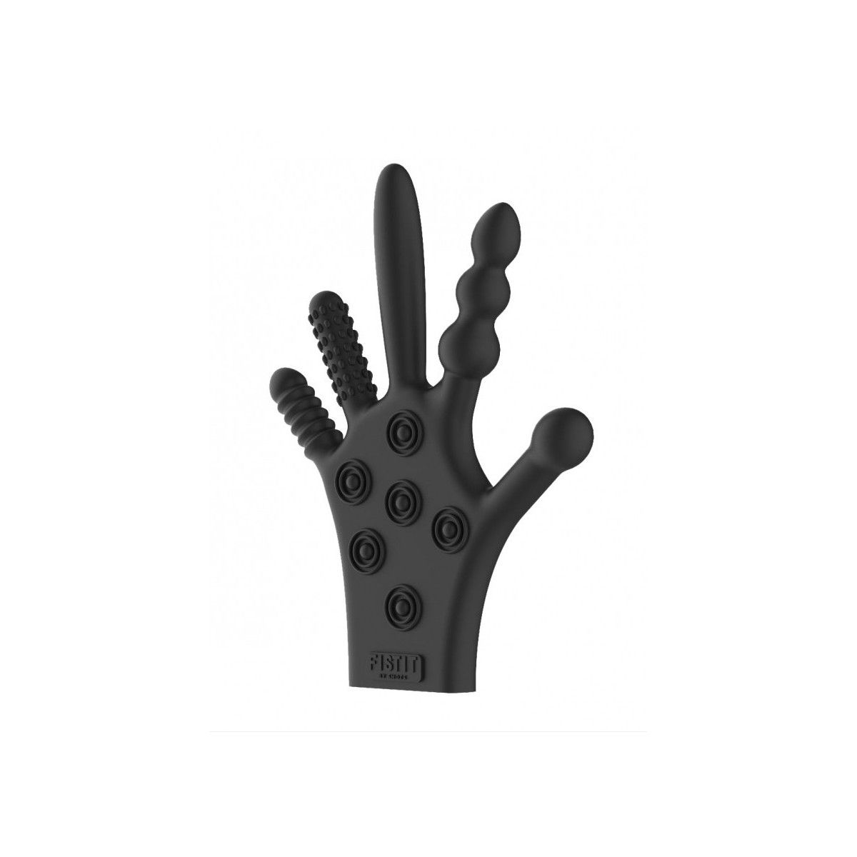 Guanto stimolante in silicone Silicone Stimulation Glove Black