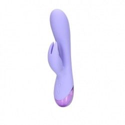 Vibratore rabbit liscio Silicone lilla Vibratore rabbit liscio Silicone lilla
