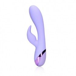 Vibratore rabbit liscio Silicone lilla Vibratore rabbit liscio Silicone lilla