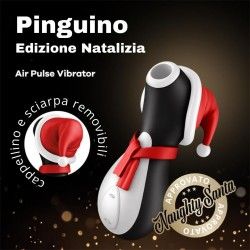 Succhia clitoride Pinguino Natale Satisfyer Succhia clitoride Pinguino Natale Satisfyer