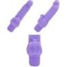 Vibratore realistico donna 22,1 cm viola Vibratore realistico donna 22,1 cm viola