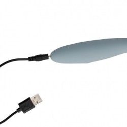 Vibratore punto G silicone grigio Vibratore punto G silicone grigio