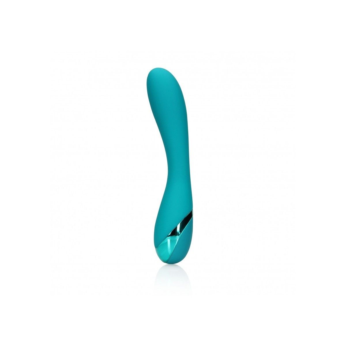 Vibratore vaginale Smooth Silicone G-Spot Vibrator Teal Blue