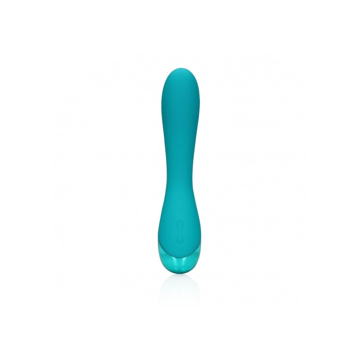 Vibratore vaginale Smooth Silicone G-Spot Vibrator Teal Blue