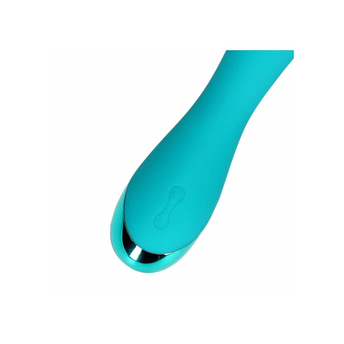 Vibratore vaginale Smooth Silicone G-Spot Vibrator Teal Blue