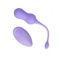 Ovetto vibrante telecomandato lilla 18 cm Ovetto vibrante telecomandato lilla 18 cm