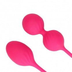 Set 2 Palline vaginali da Kegel fucsia 17 cm Set 2 Palline vaginali da Kegel fucsia 17 cm