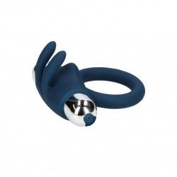 Anello Pene rabbit vibrante cobalto Anello Pene rabbit vibrante cobalto