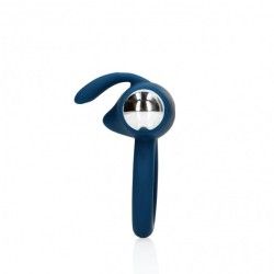 Anello Pene rabbit vibrante cobalto Anello Pene rabbit vibrante cobalto