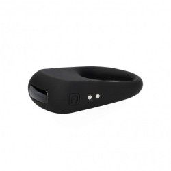 Anello fallico vibrante ricaricabile nero Anello fallico vibrante ricaricabile nero