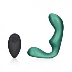 Vibratore prostata Pointed verde metallizzato Vibratore prostata Pointed verde metallizzato