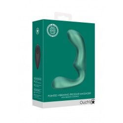 Vibratore prostata Pointed verde metallizzato Vibratore prostata Pointed verde metallizzato