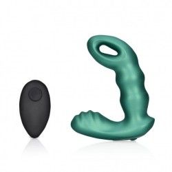 Vibratore prostata sfere verde metallizzato Vibratore prostata sfere verde metallizzato