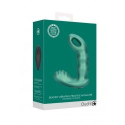 Vibratore prostata sfere verde metallizzato Vibratore prostata sfere verde metallizzato