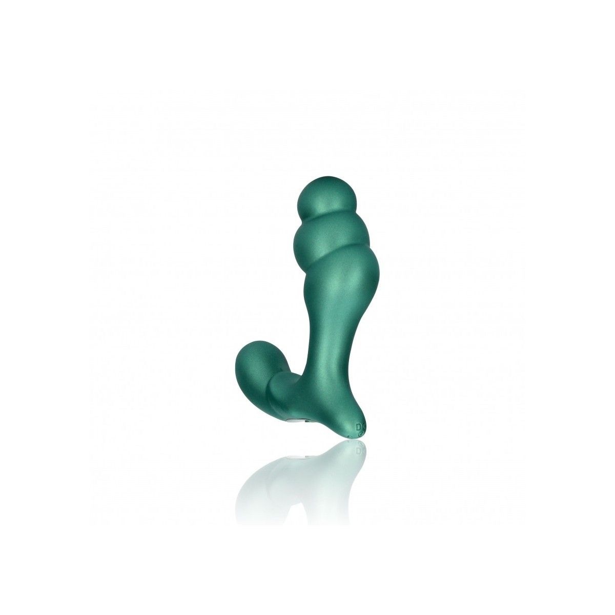 Vibratore anale per prostata Stacked Vibrating Prostate Massager with Remote Control Metallic Green