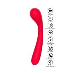 Vibratore per punto G The Dash rosso Vibratore per punto G The Dash rosso