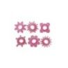 Kit 6 pz anelli fallici rosa Kit 6 pz anelli fallici rosa