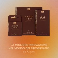 Preservativi - XL Hex - Lelo Preservativi - XL Hex - Lelo