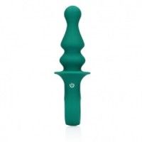 Plug anale vibrante verde