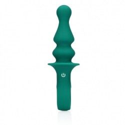Plug anale vibrante verde Plug anale vibrante verde