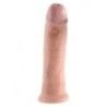 Fallo realistico maxi ventosa chiaro 25,5 cm