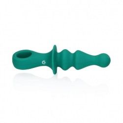 Plug anale vibrante verde Plug anale vibrante verde